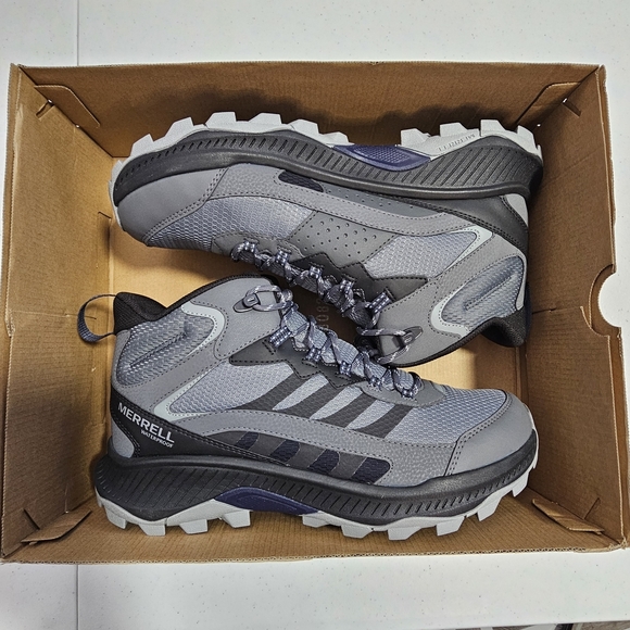 NEW Merrell Speed Strike 2 Mid Waterproof Hiking Boot Mens Size 12 main image 6